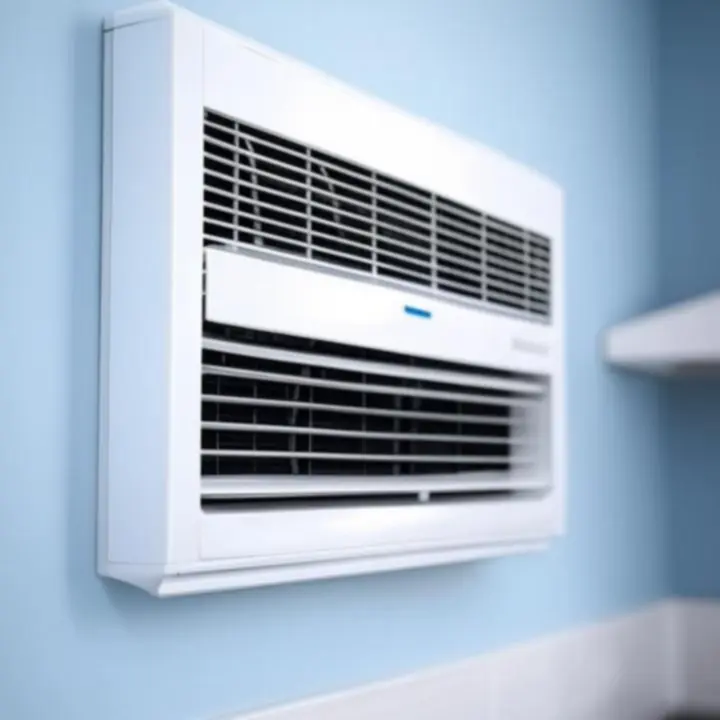 Kompaktowy, cichy system wentylacji zamontowany w domu