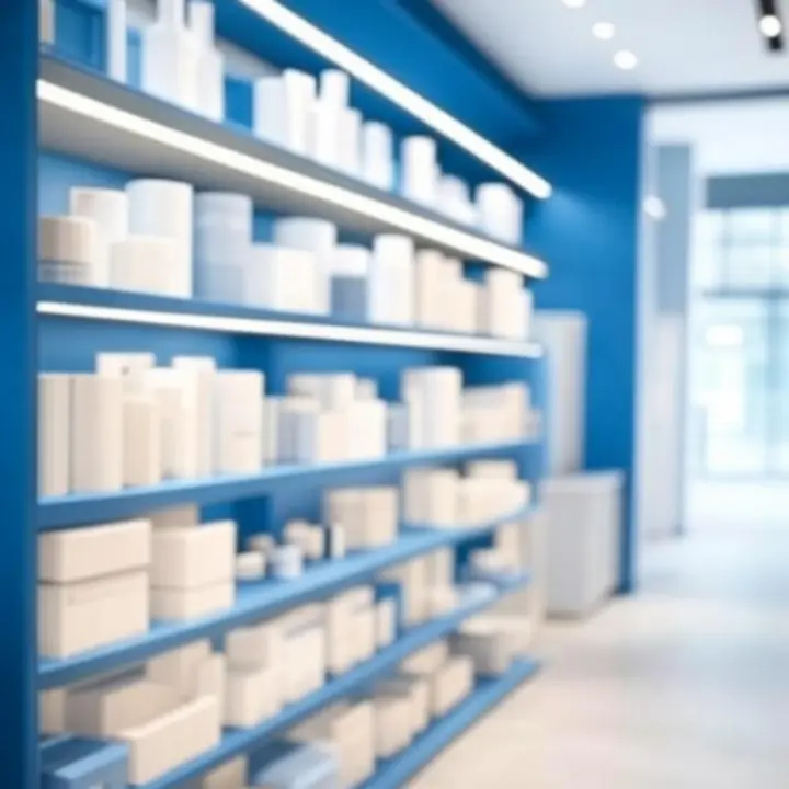 Nowoczesna wizualizacja sklepu z urządzeniami do klimatu domowego